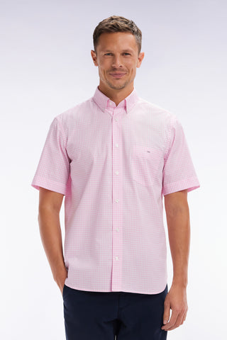 Eden Park Short Sleeve Gingham Shirt