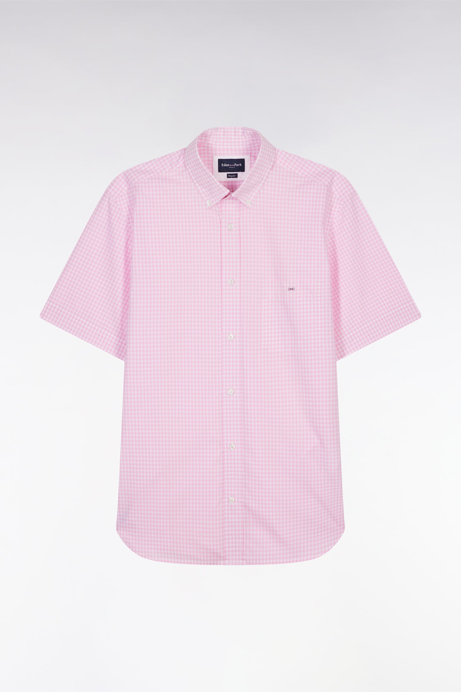 Eden Park Short Sleeve Gingham Shirt