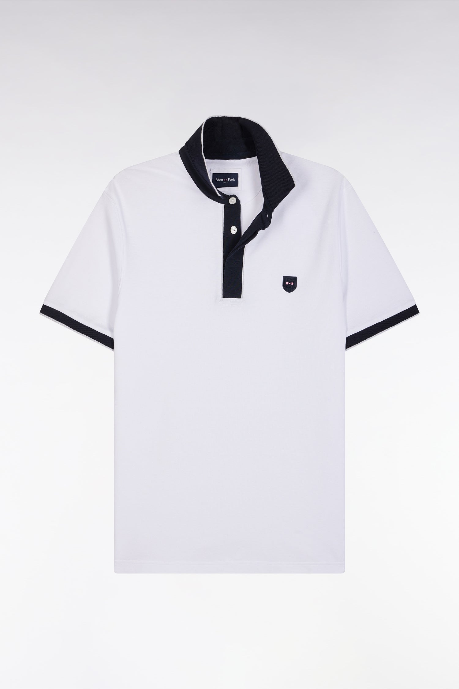 Eden Park Slim Fit Polo Contrast Piping