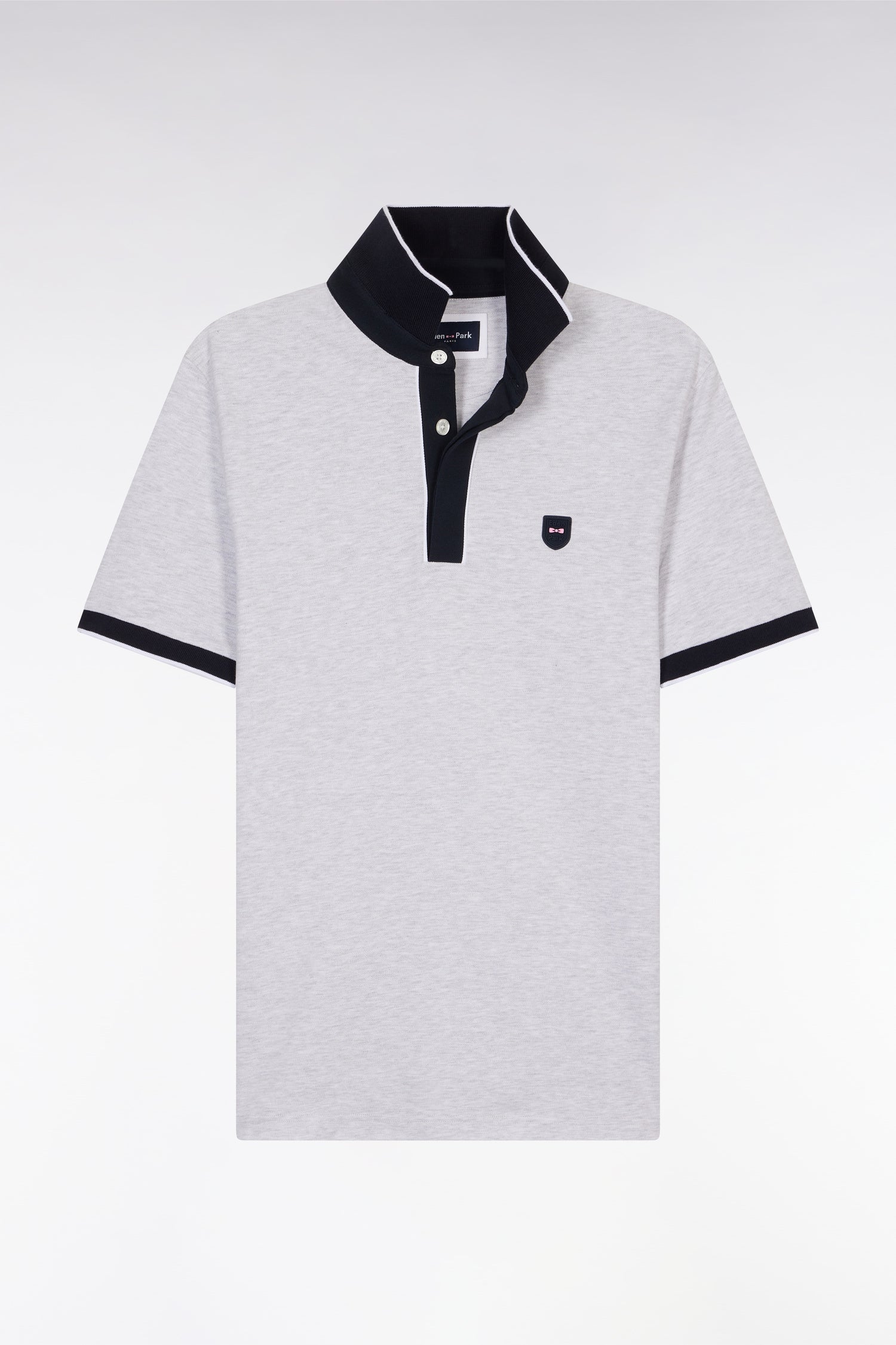 Eden Park Slim Fit Polo Contrast Piping