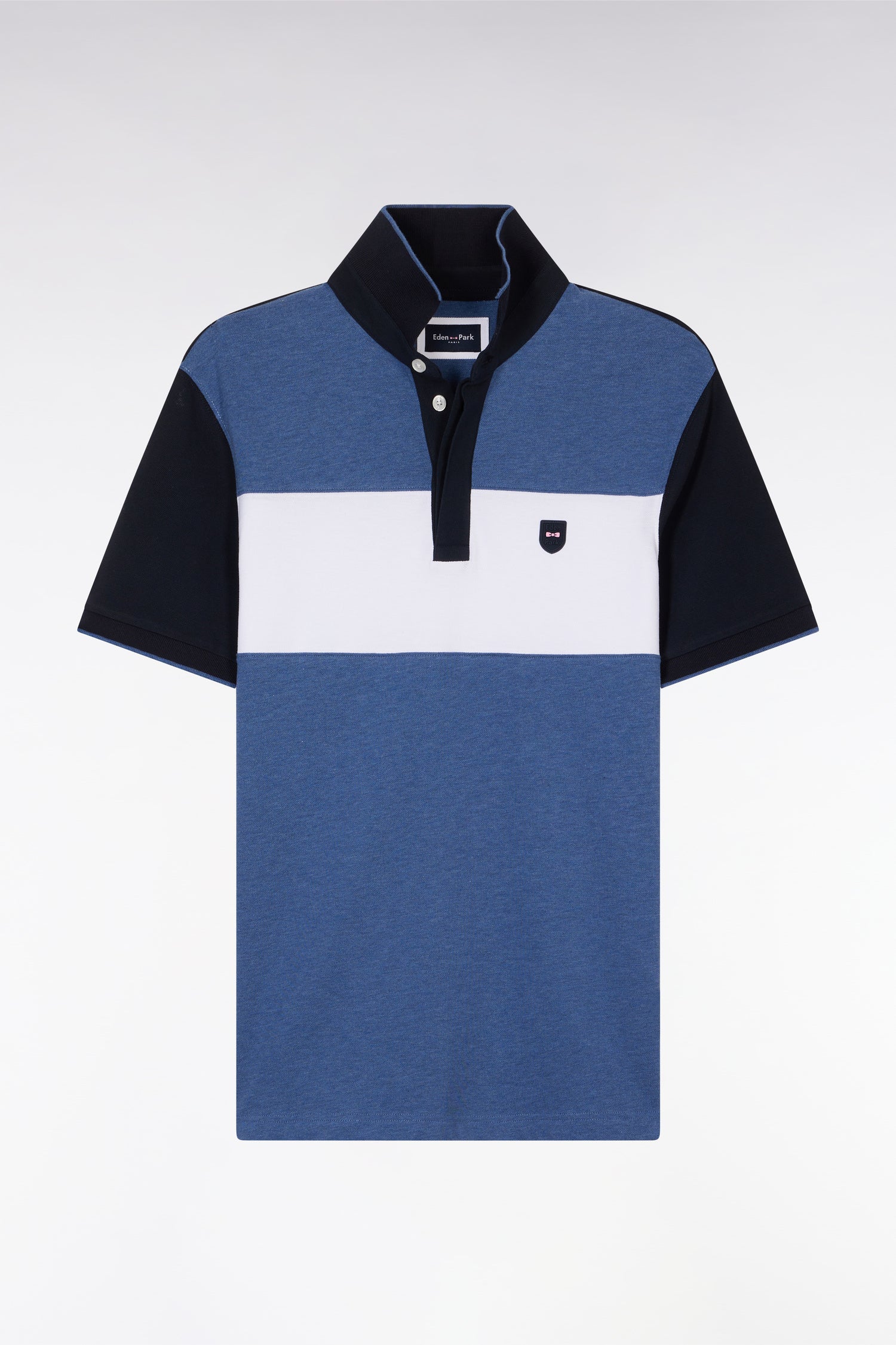 Eden Park Slim Fit Polo Contrast Stripe