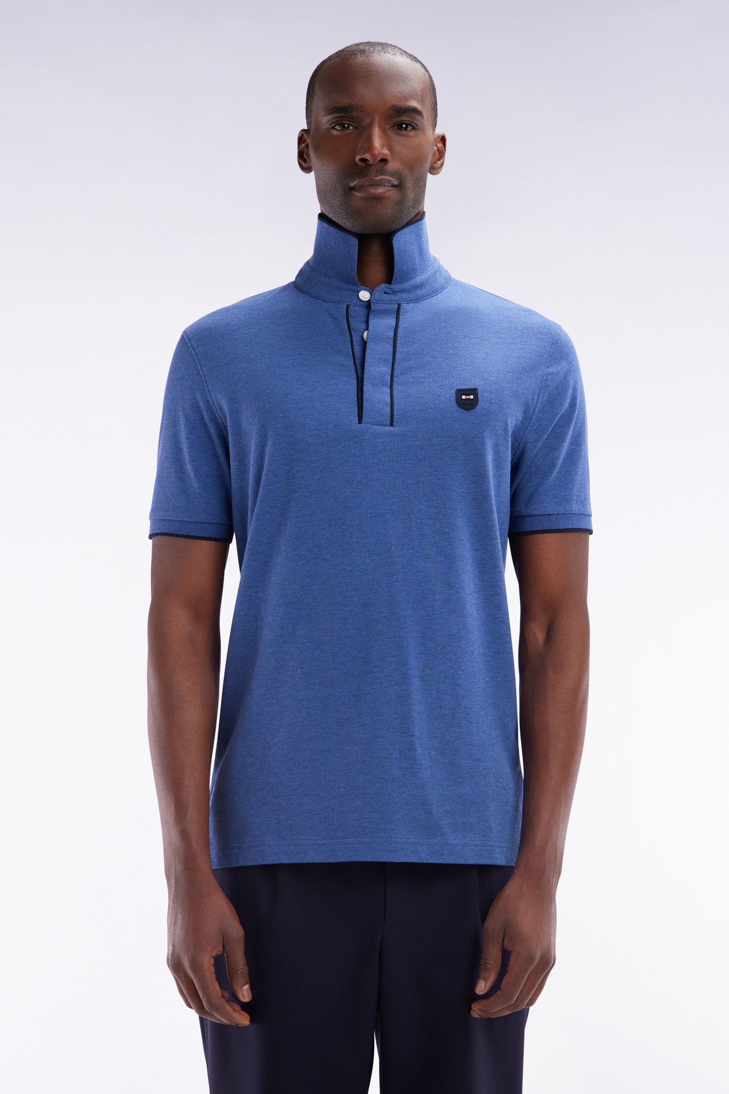 Eden Park Slim Fit Cotton Pique Polo