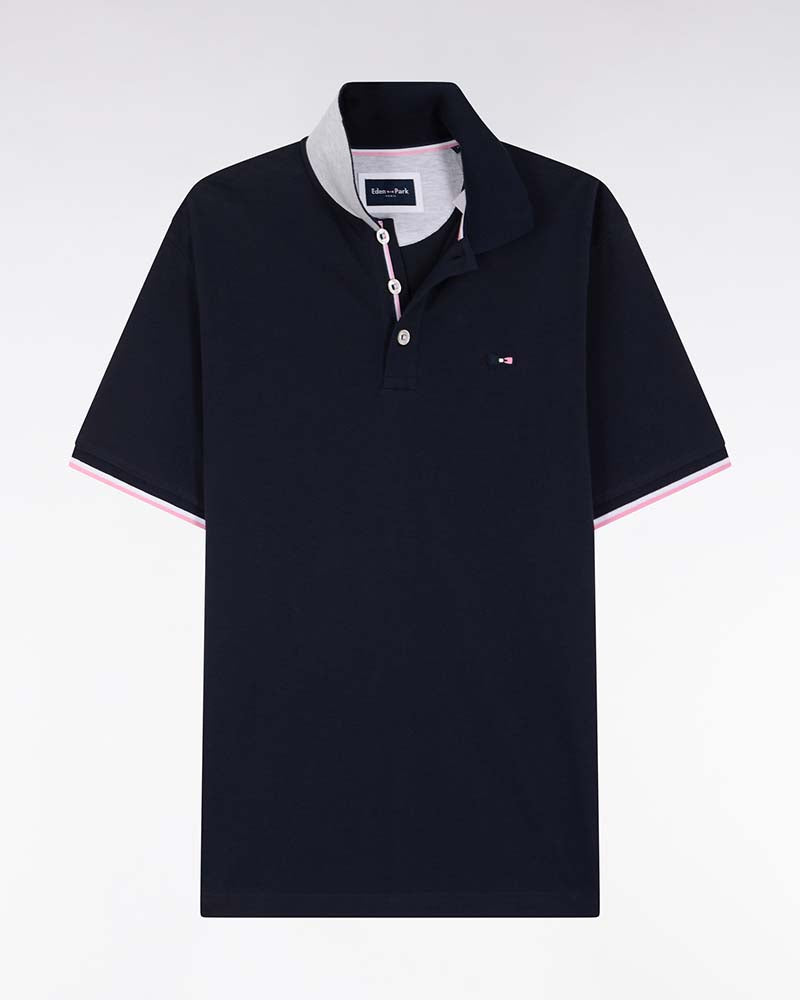 Eden Park Contrast Collar Polo