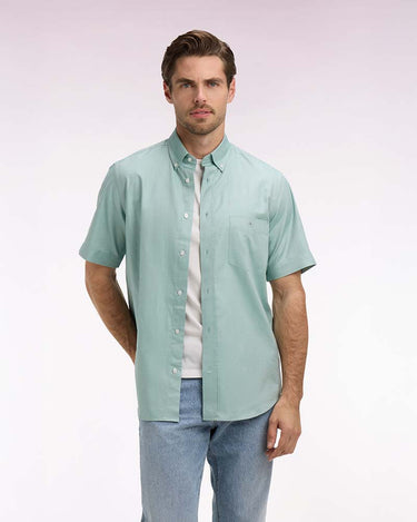 Eden Park Cotton Short Sleeve Shirt