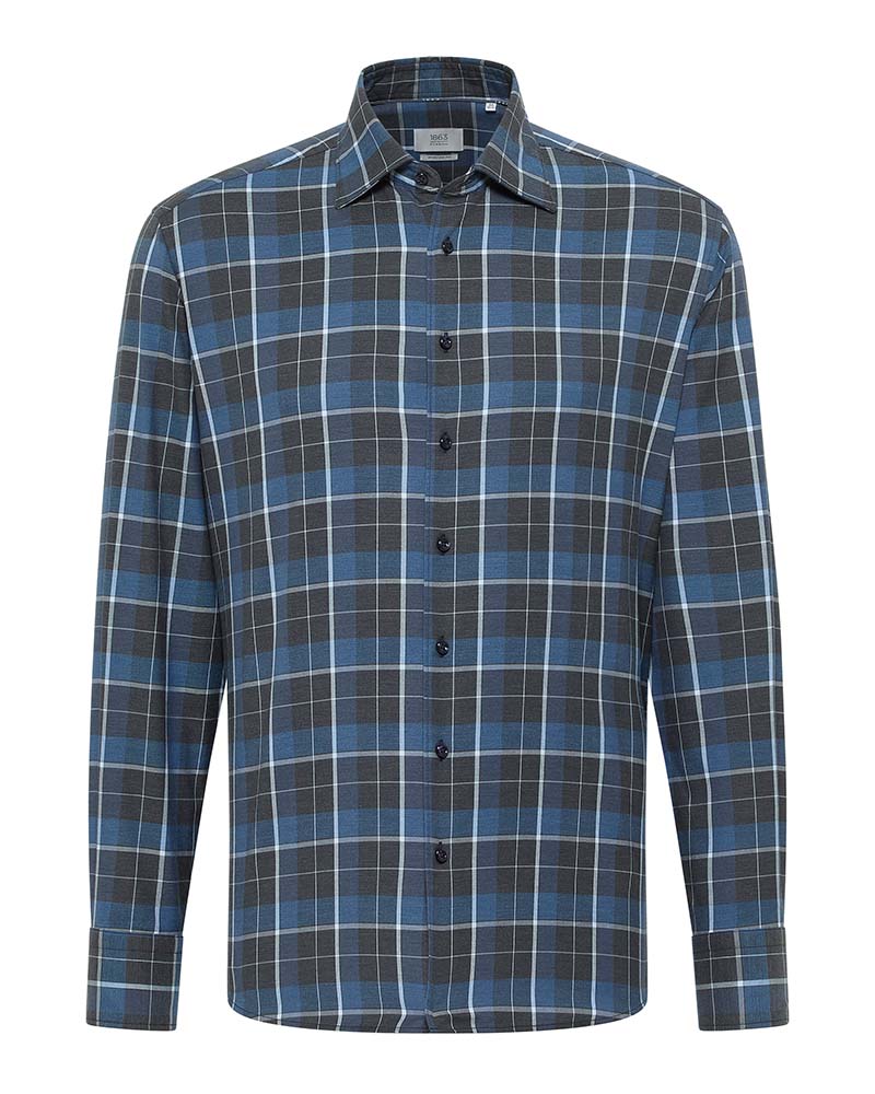 Eterna Modern Fit Twill Shirt