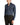 A man wearing a Eton Filo di Scozia Jersey Slim Fit Shirt and black trousers, shown from the side against a plain white background.
