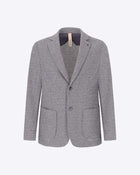 Distretto 12 Regi Melange Jersey Knit Stretch Fabric Jacket