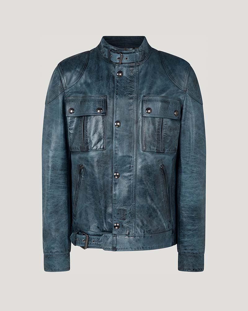 Belstaff Gangster Leather Jacket