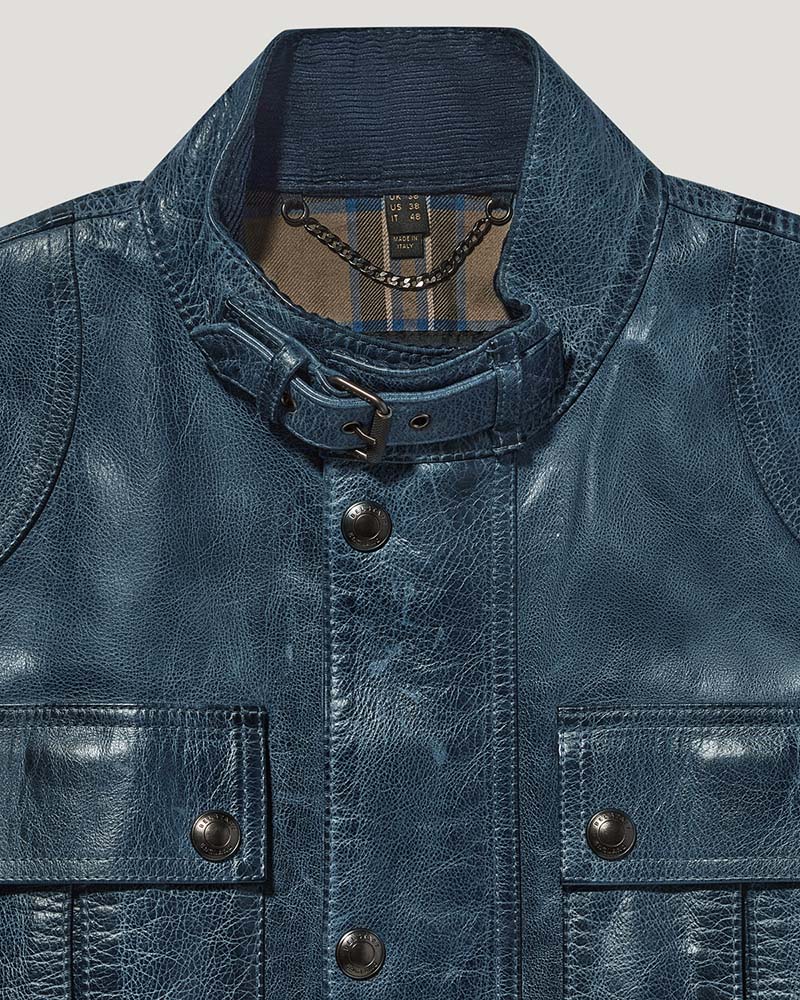 Belstaff Gangster Leather Jacket