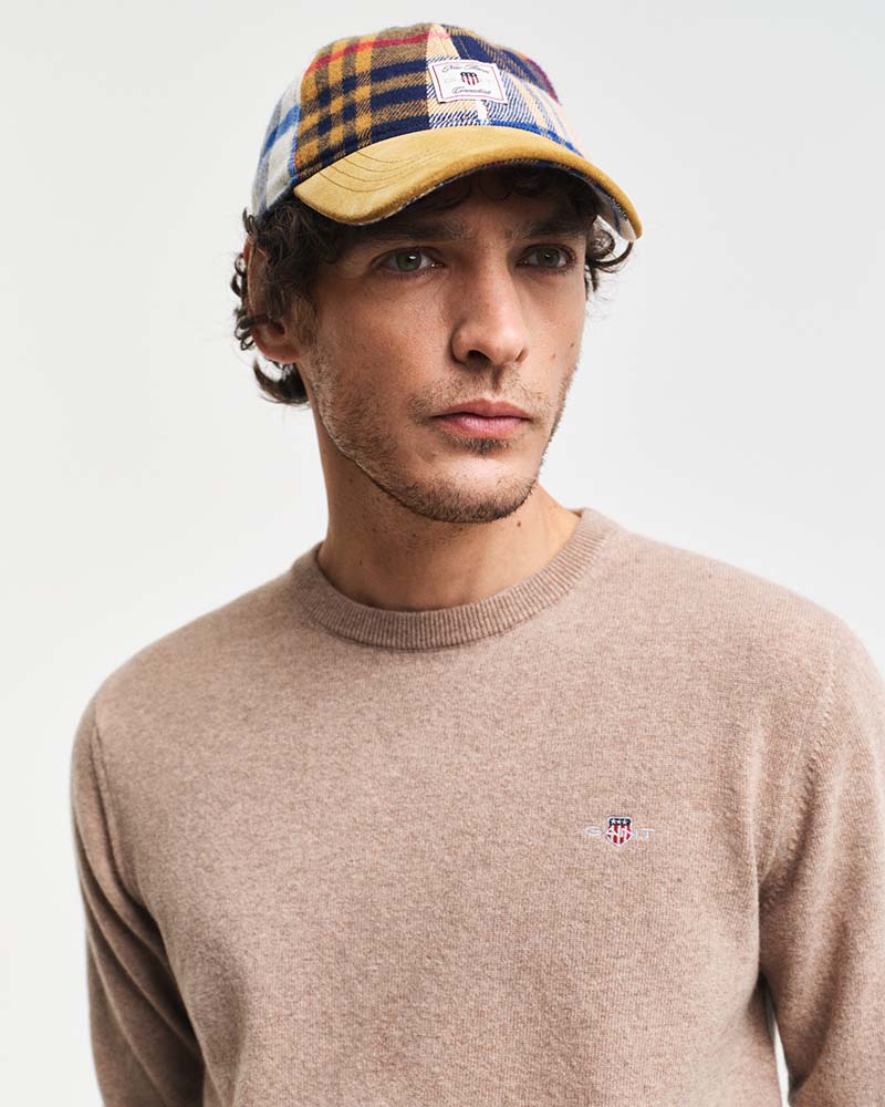 Gant Clothing Superfine Lambswool Crew Neck Sweater
