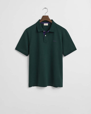 Gant Clothing Regular Fit Contrast Piqué Polo Shirt