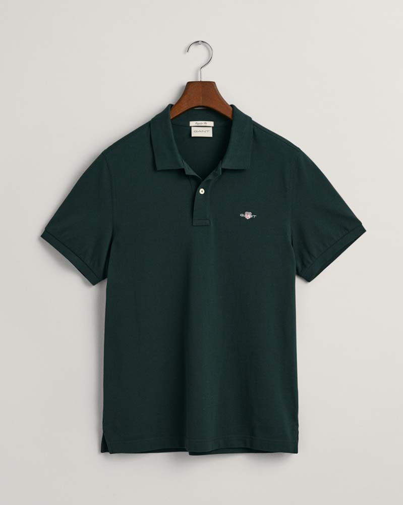 Gant Regular Fit Shield Piqué Polo Shirt