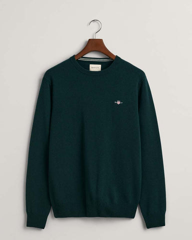 Gant Lambswool Crew Neck Sweater