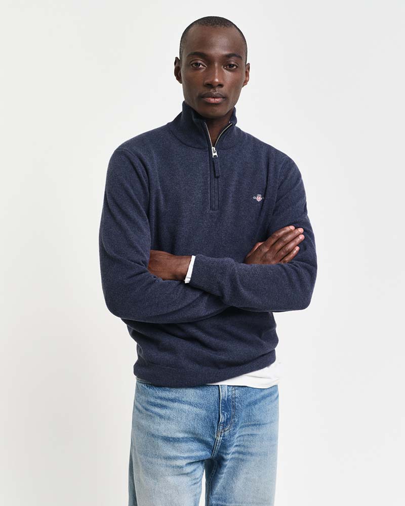 Gant Clothing Superfine Lambswool Half-Zip