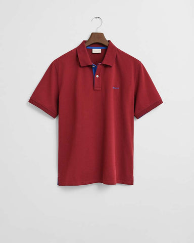 Gant Clothing Regular Fit Contrast Piqué Polo Shirt