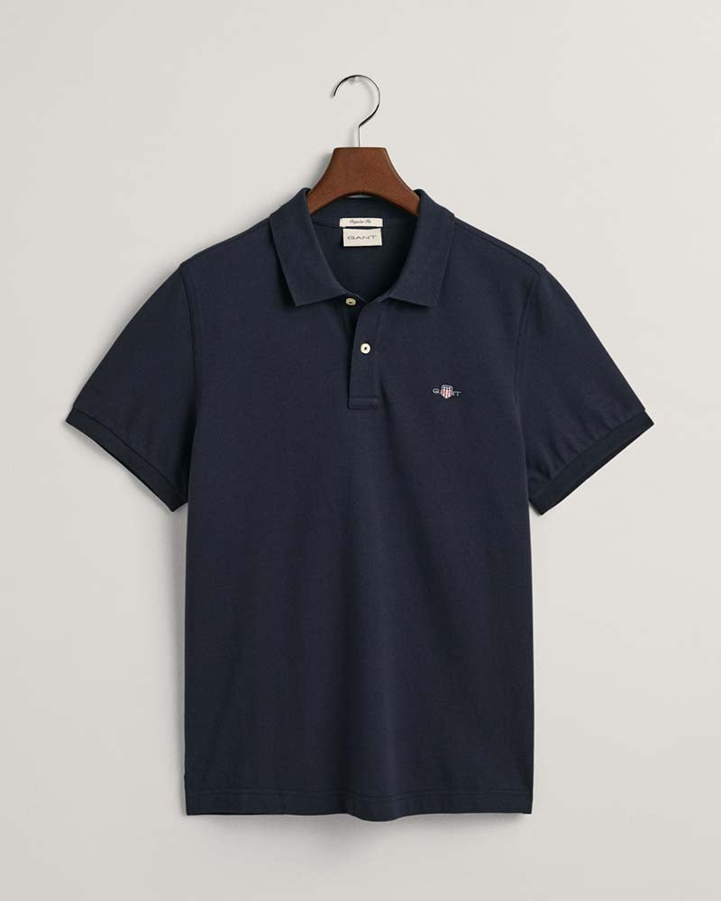 Gant Regular Fit Shield Piqué Polo Shirt