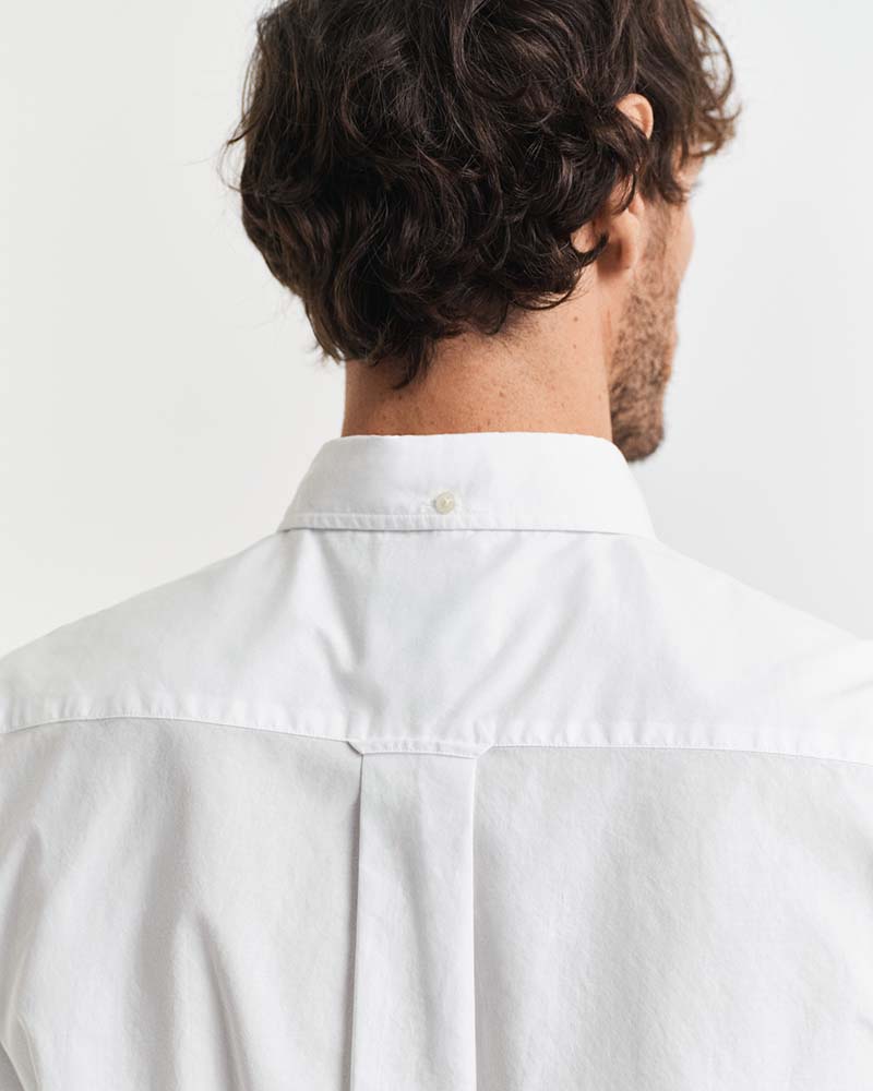 Gant Clothing Regular Fit Classic Poplin Short Sleeve Shirt
