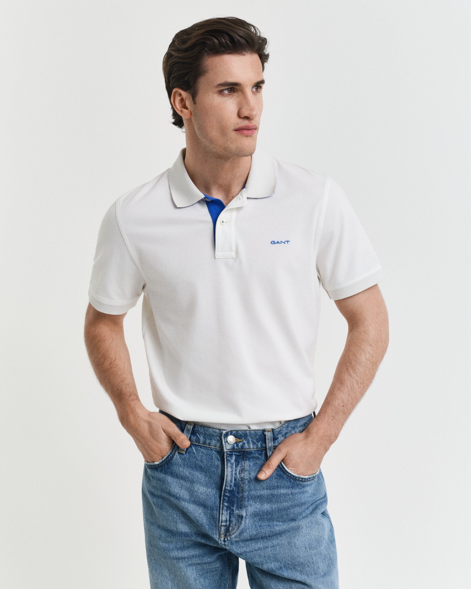 Gant Clothing Contrast Piqué Polo Shirt