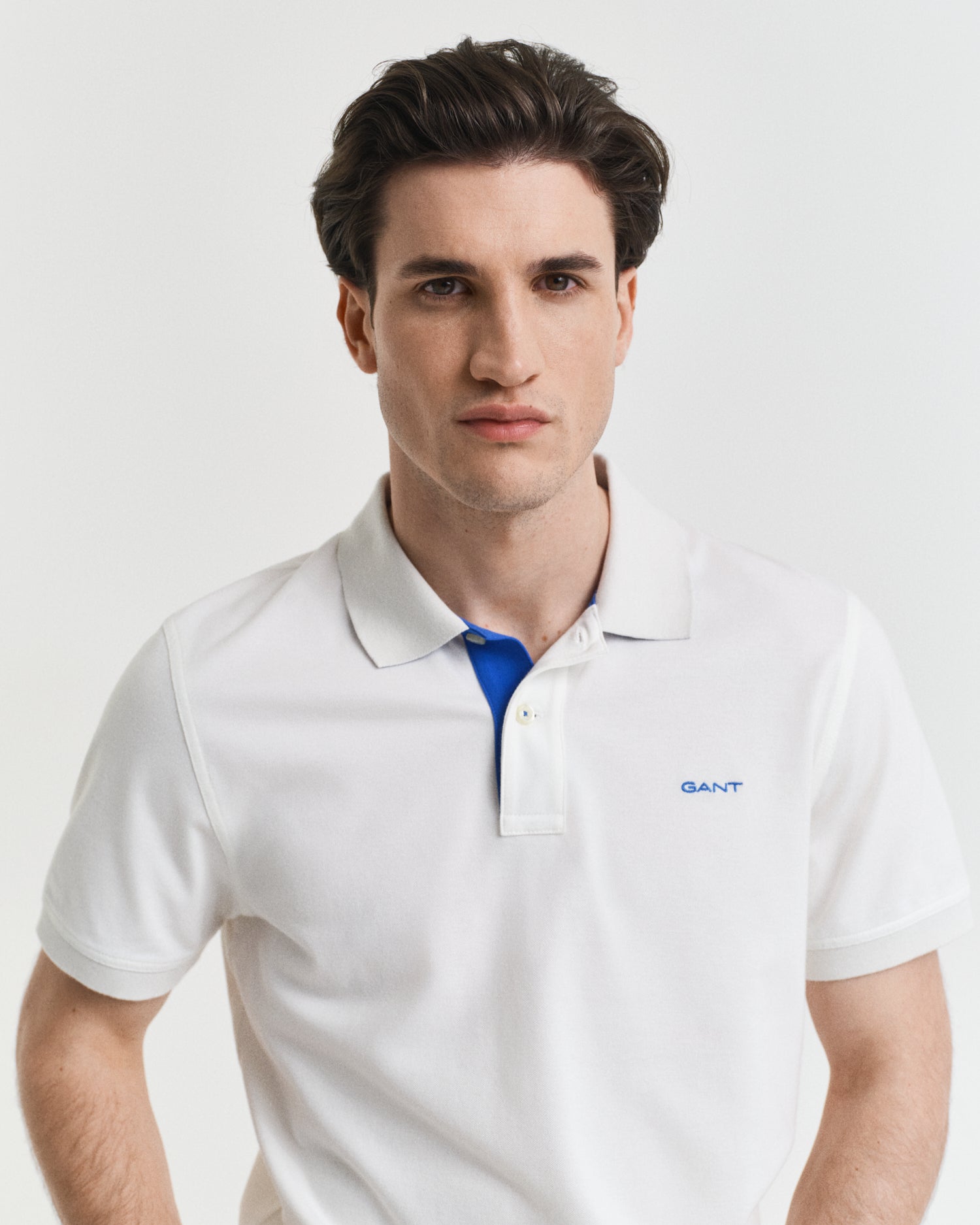 Gant Clothing Contrast Piqué Polo Shirt