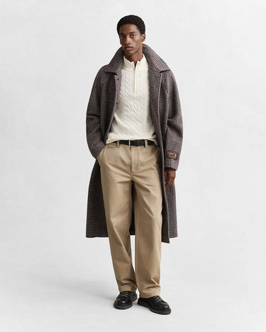 Gant Clothing Cotton Cable Knit Half-Zip Sweater