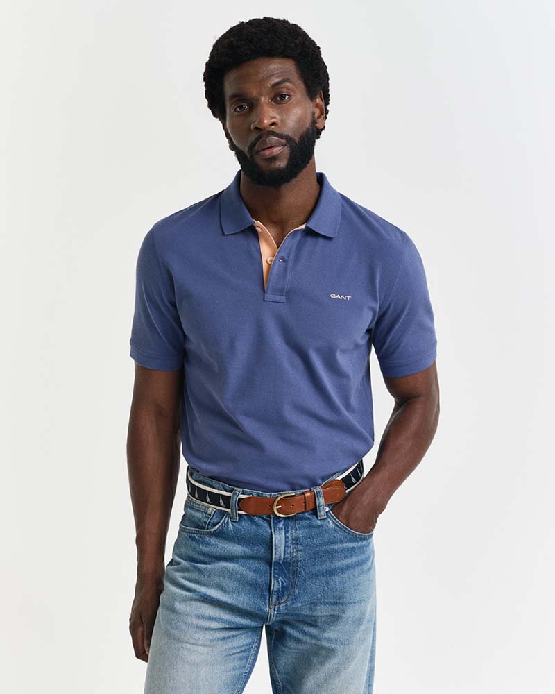 Gant Contrast Piqué Polo Shirt