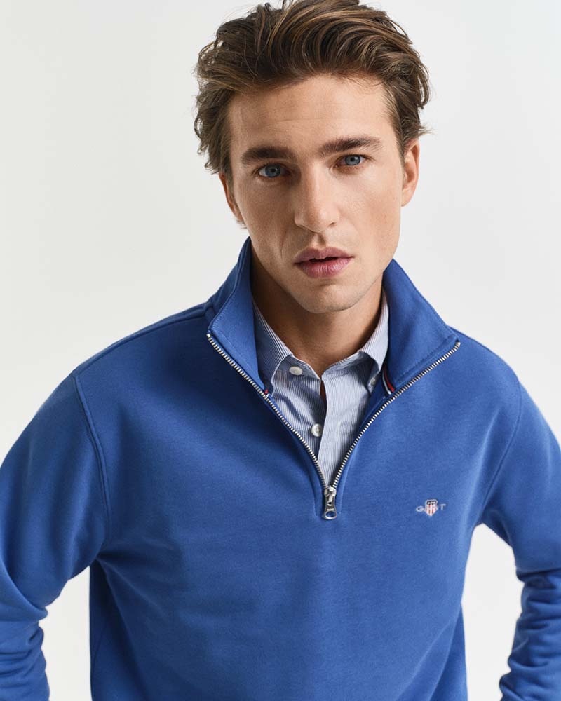 Gant Shield Half-Zip Sweatshirt