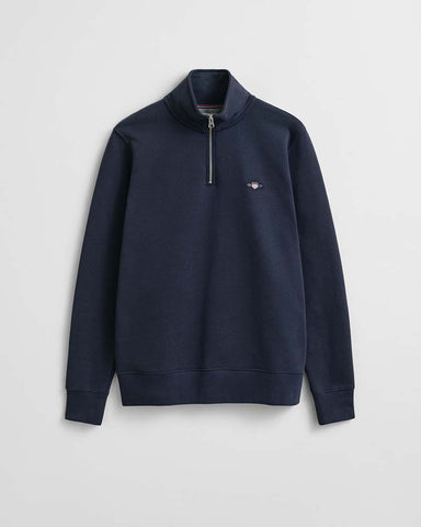 Gant Clothing Regular Fit Shield Half Zip Sweatshirt