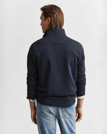 Gant Clothing Regular Shield Half Zip Sweatshirt