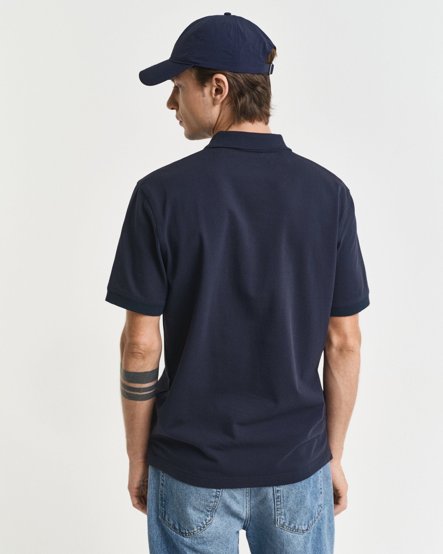 Gant Clothing Contrast Piqué Polo Shirt