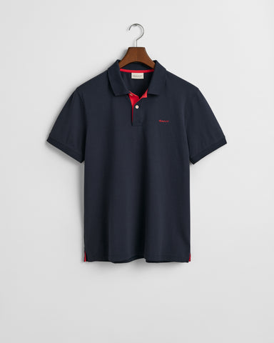 Gant Clothing Contrast Piqué Polo Shirt