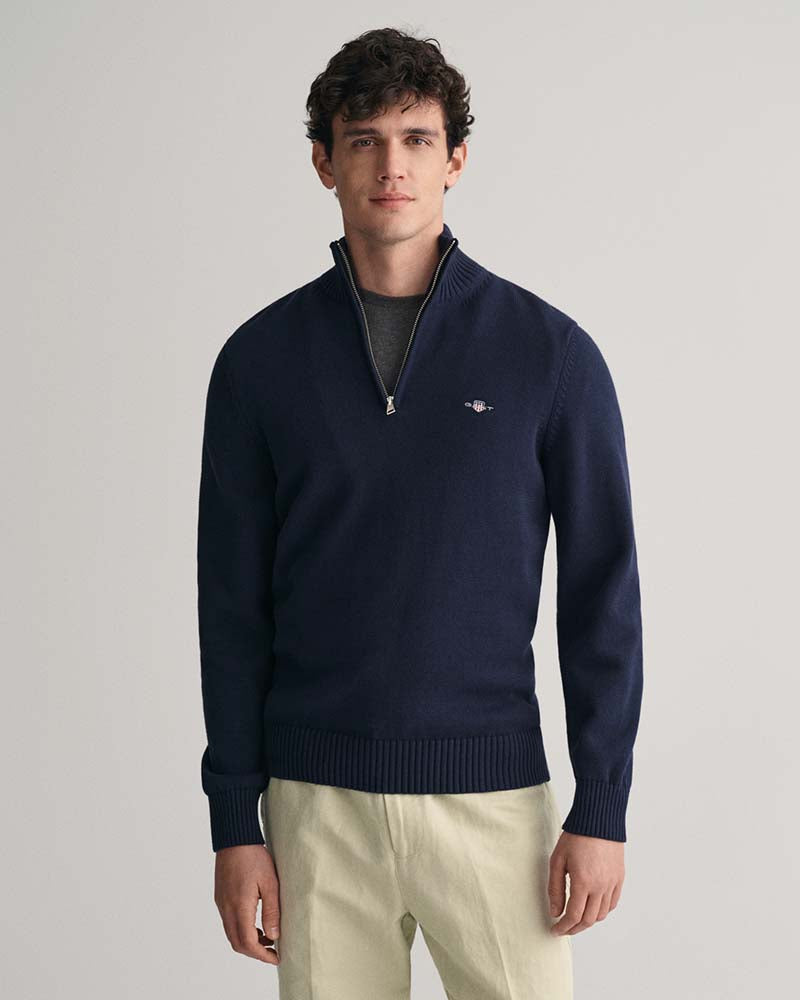 Gant Clothing Casual Cotton Half Zip