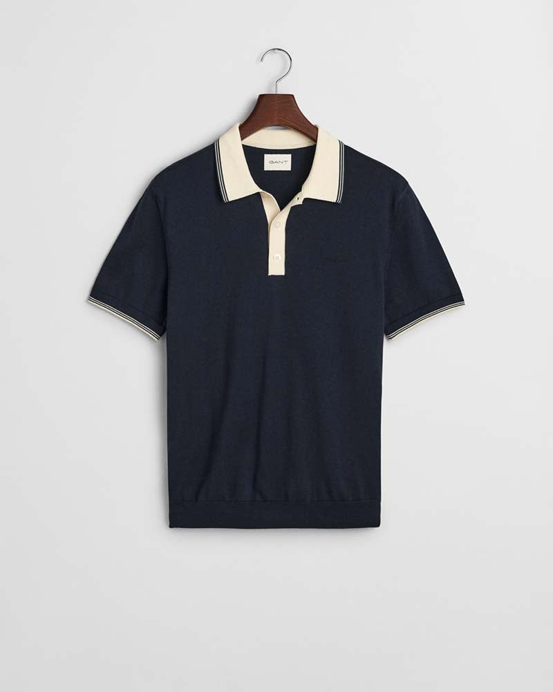 Gant Modal Blend Short Sleeve Polo