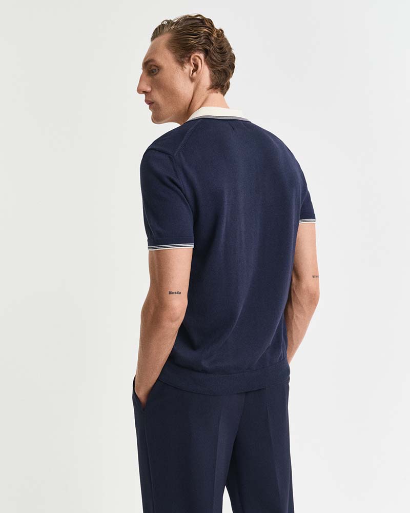 Gant Modal Blend Short Sleeve Polo