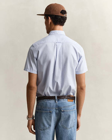 Gant Clothing Regular Fit Poplin Short Sleeve Shirt