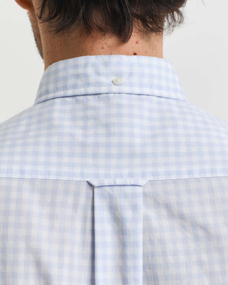 Gant Clothing Regular Fit Classic Gingham Poplin Shirt