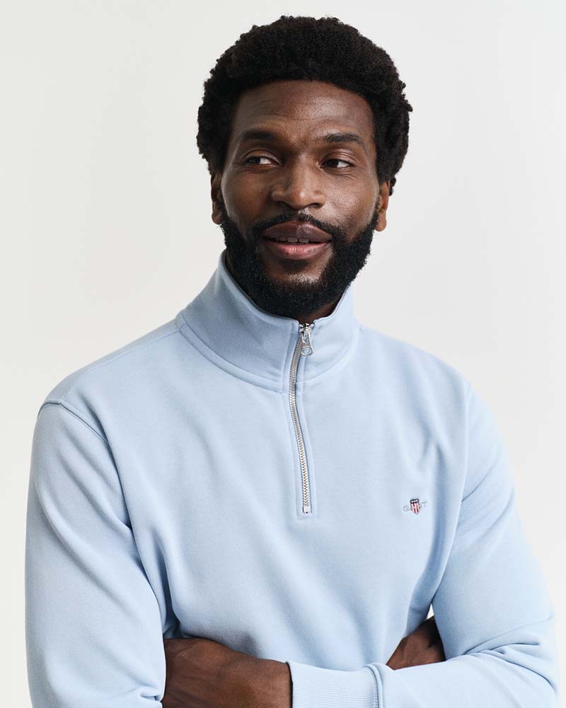 Gant Shield Half-Zip Sweatshirt