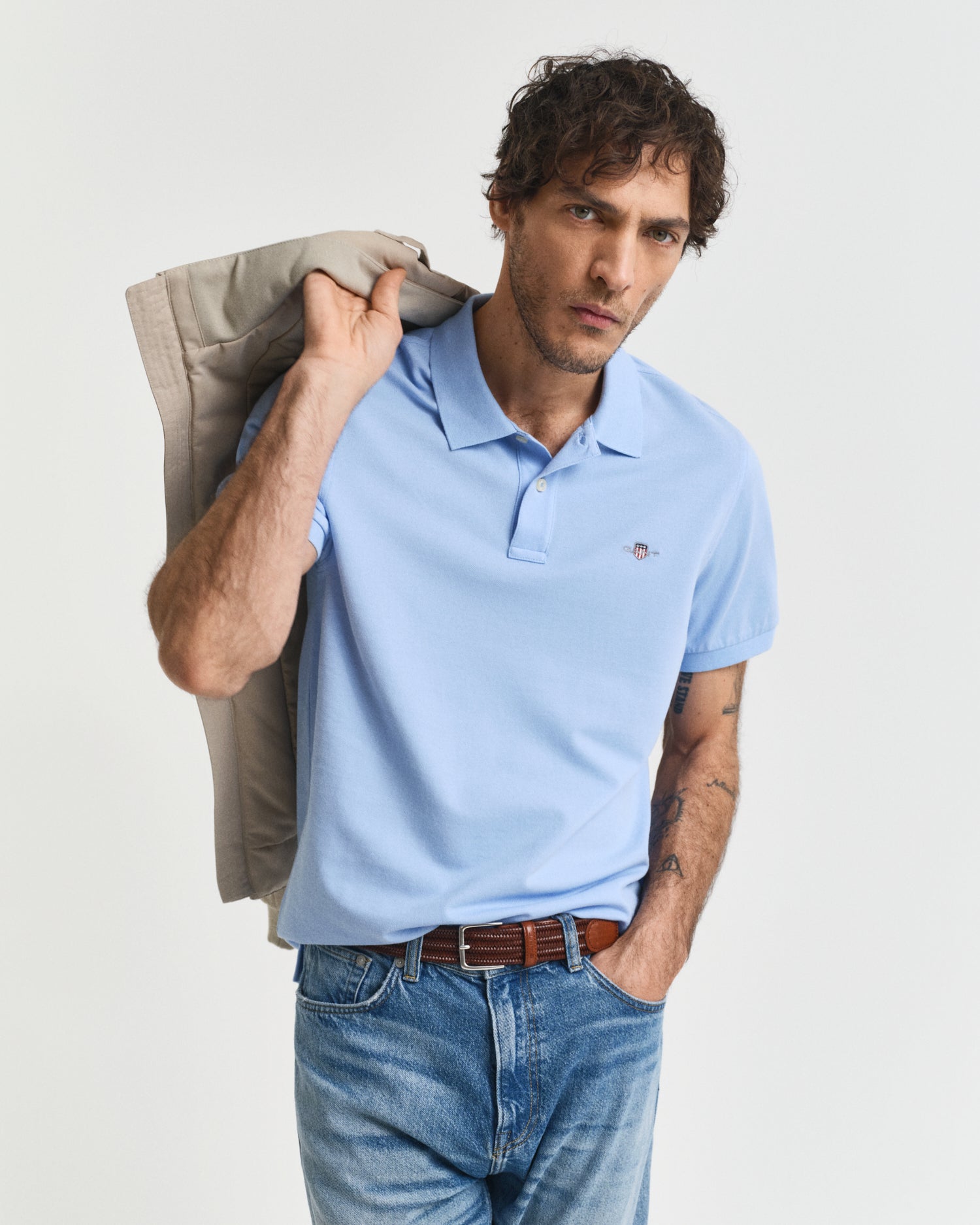 Gant Clothing Regular Fit Shield Piqué Polo Shirt