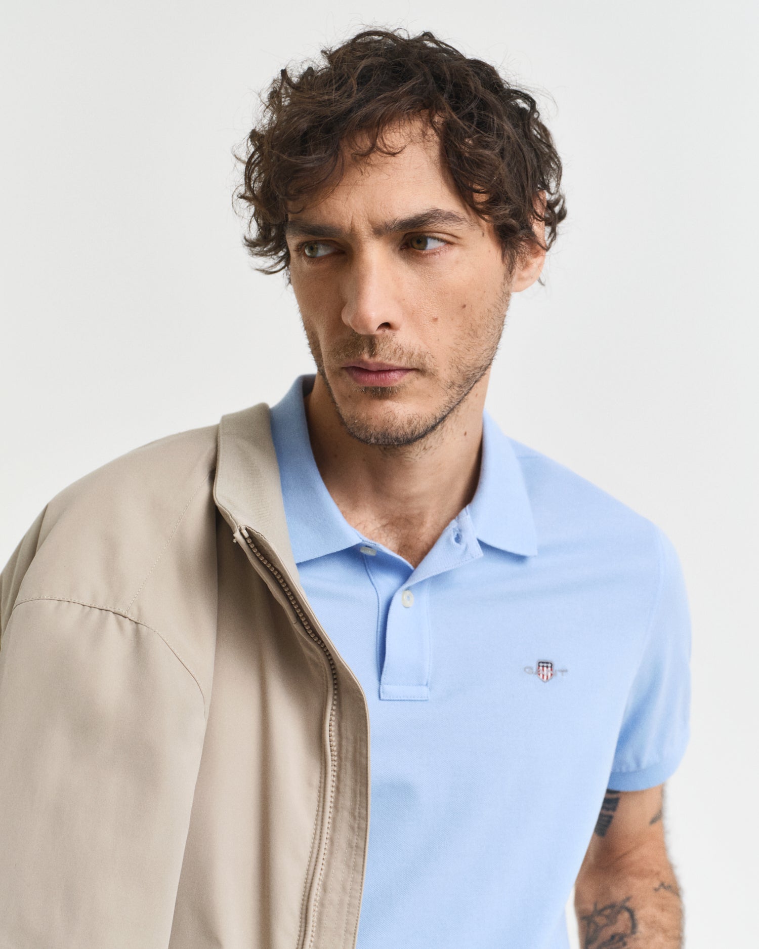Gant Clothing Regular Fit Shield Piqué Polo Shirt
