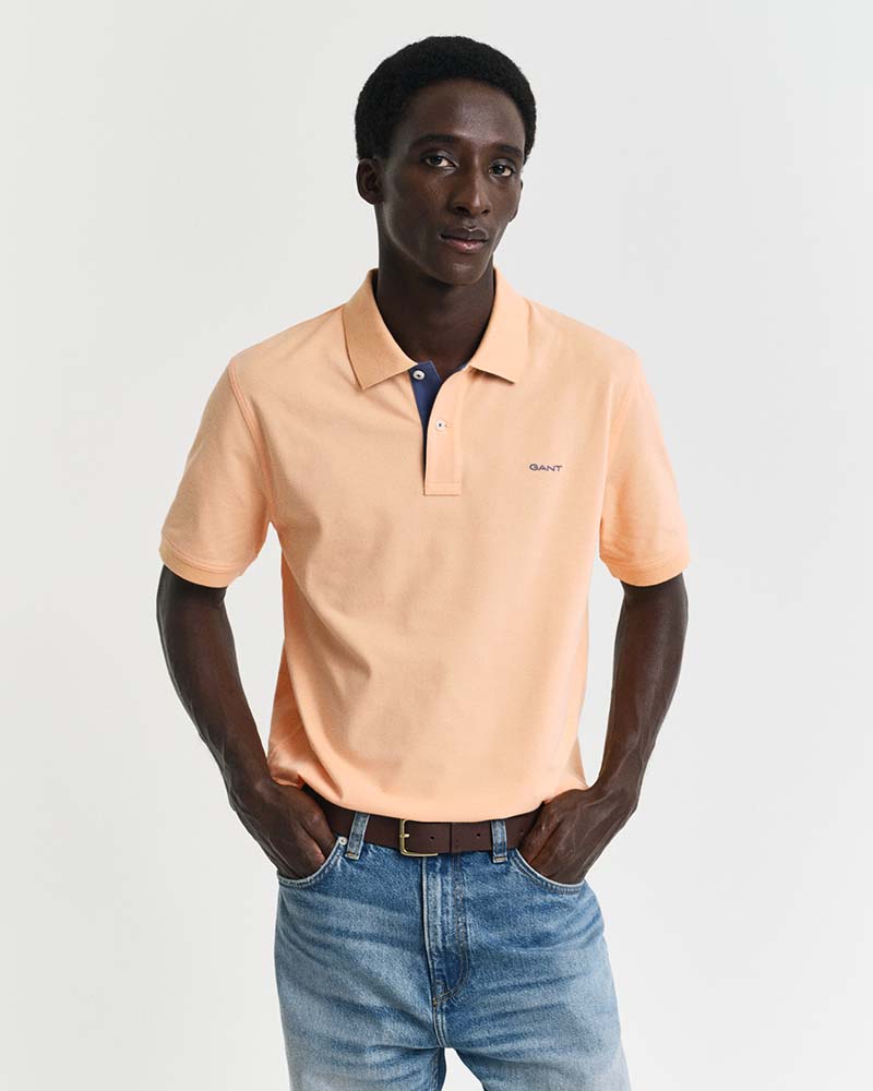 Gant Contrast Piqué Polo Shirt