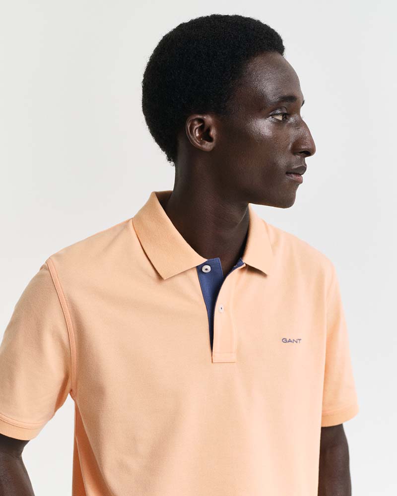 Gant Contrast Piqué Polo Shirt