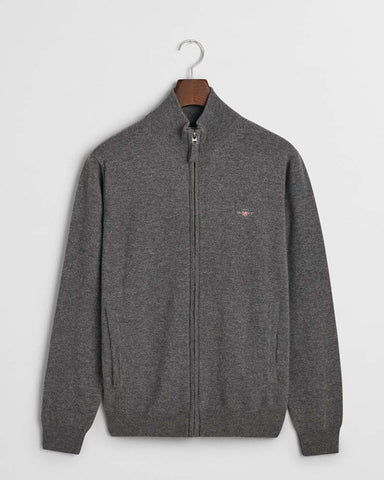 Gant Superfind Lambswool Zip Cardigan