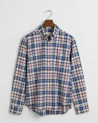 Gant Regular Fit Checked Archive Oxford Shirt