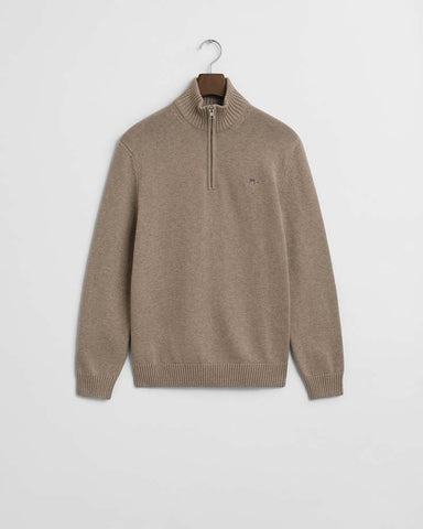 Gant Clothing Casual Cotton Half-Zip Sweater