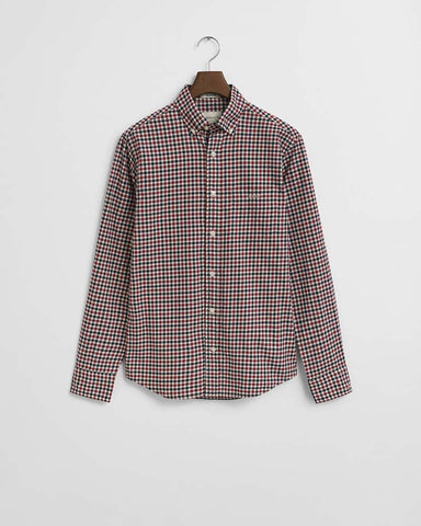 Gant Clothing Regular Fit Gingham Twill Shirt