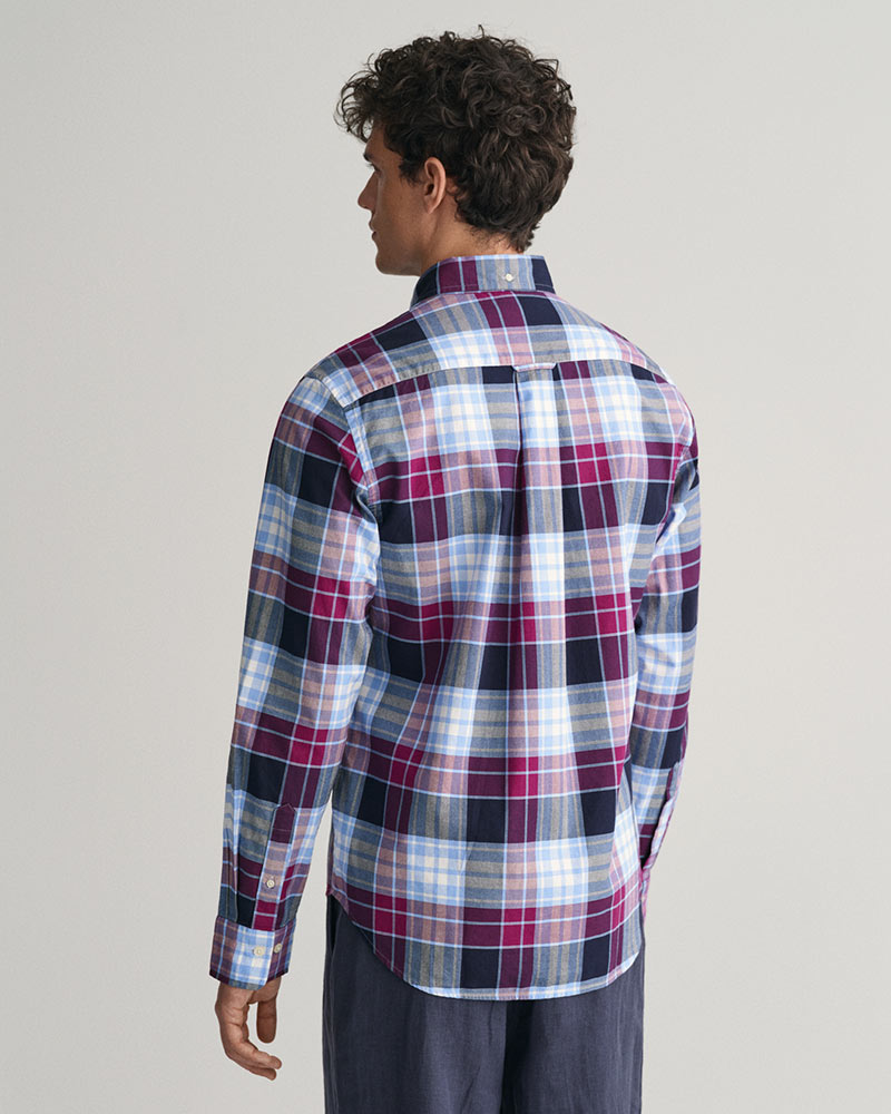 Gant Clothing Regular Fit Checked Archive Oxford Shirt