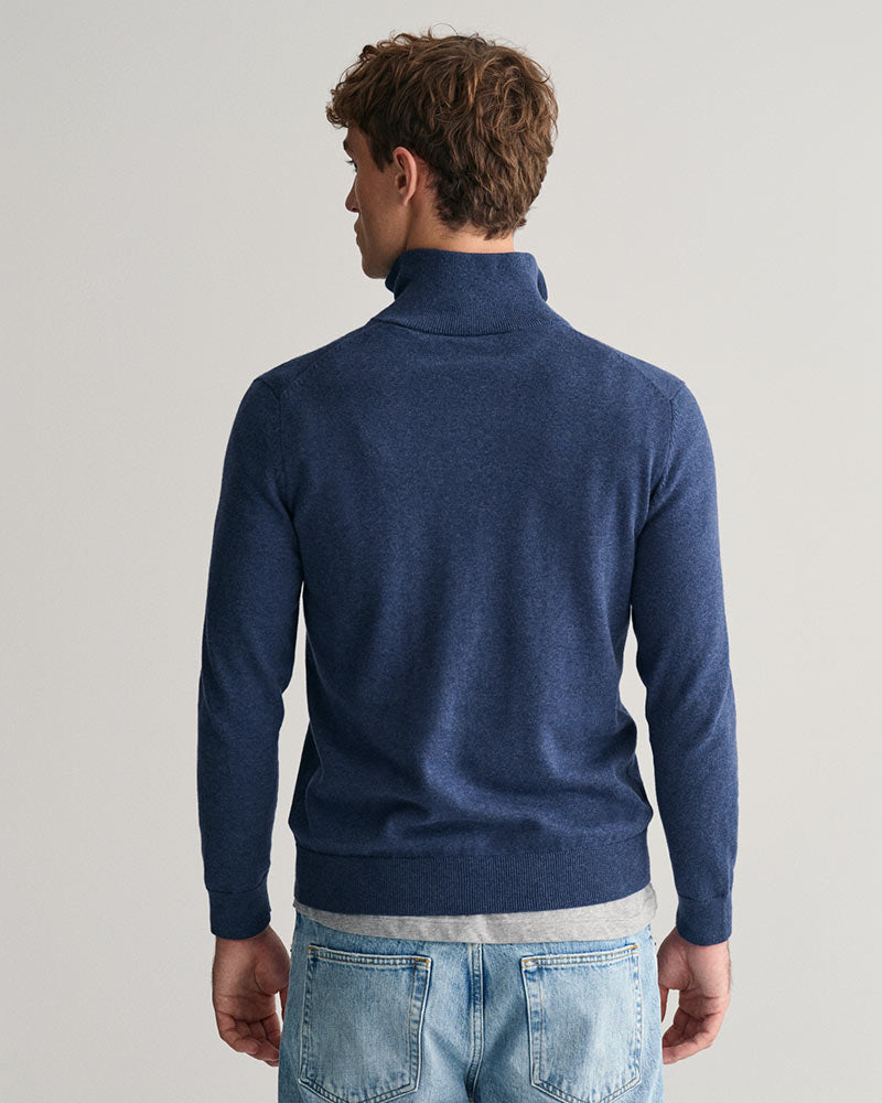 Gant Clothing Classic Cotton Half-Zip Sweater