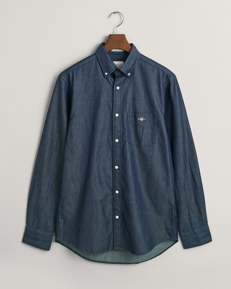 Gant Clothing Regular Fit Indigo Shirt