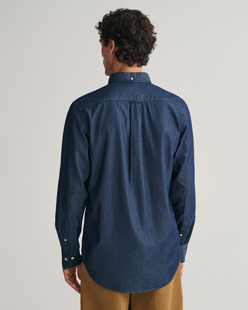 Gant Clothing Regular Fit Indigo Shirt