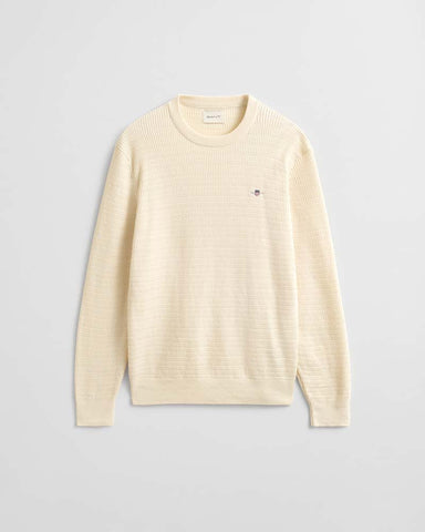 Gant Clothing Mini Cable Knit Crew Neck Sweater