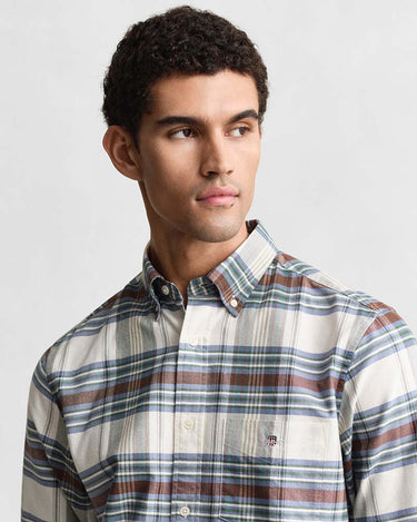 Gant Clothing Regular Fit Oxford Check Shirt